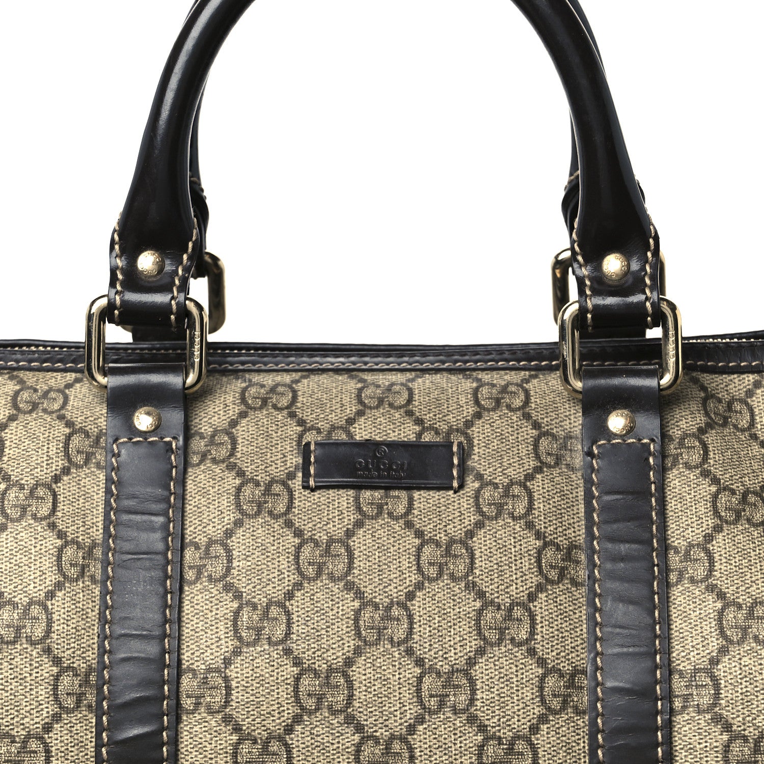 Gucci GG Plus Monogram Medium Joy Boston Dark Brown 8 of 11
