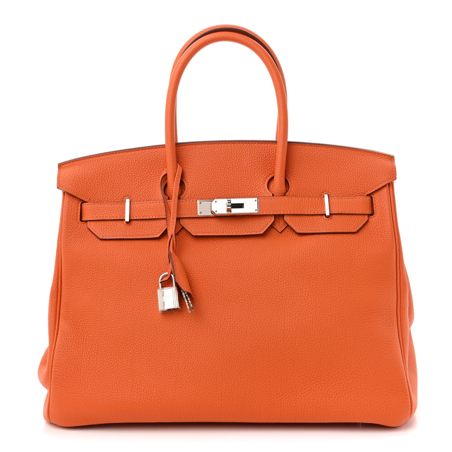 Hermes Togo BIRKIN 35 Orange 1 of 23