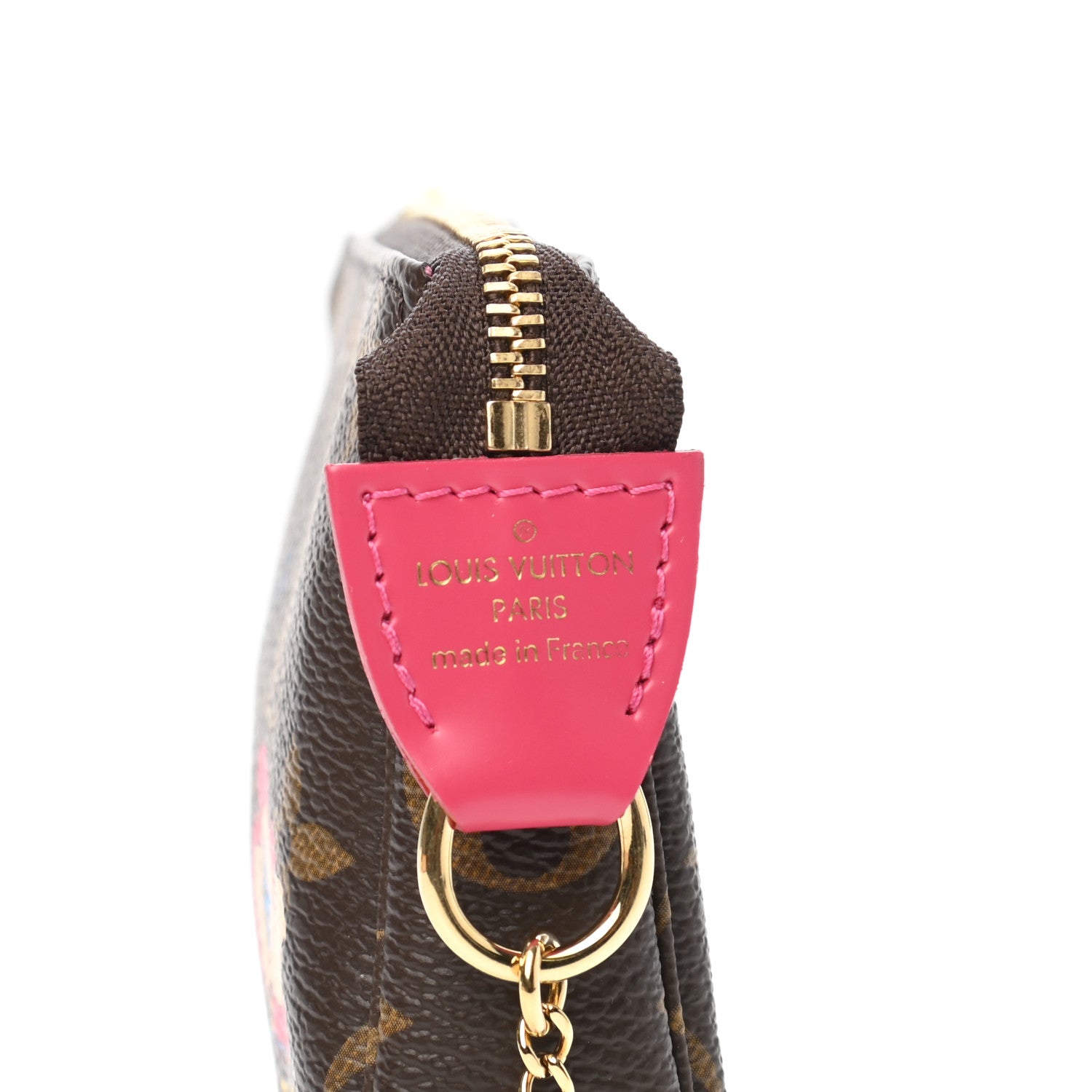 Louis Vuitton Monogram 2020 Christmas Animation Roller Coaster Mini Pochette Accessories Pivoine 6 of 8