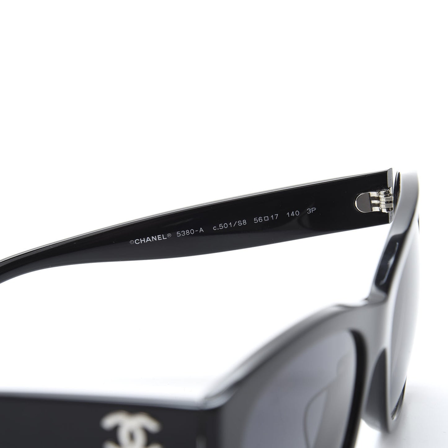 Polarized Square CC Sunglasses 5380 Black