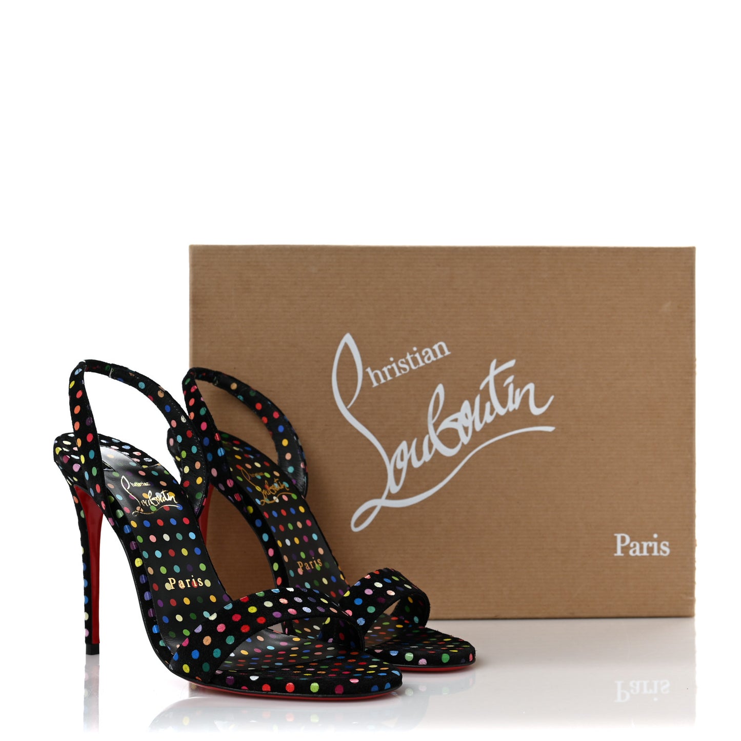 Suede O Marylin Sandals Heels 37 Black Multicolor
