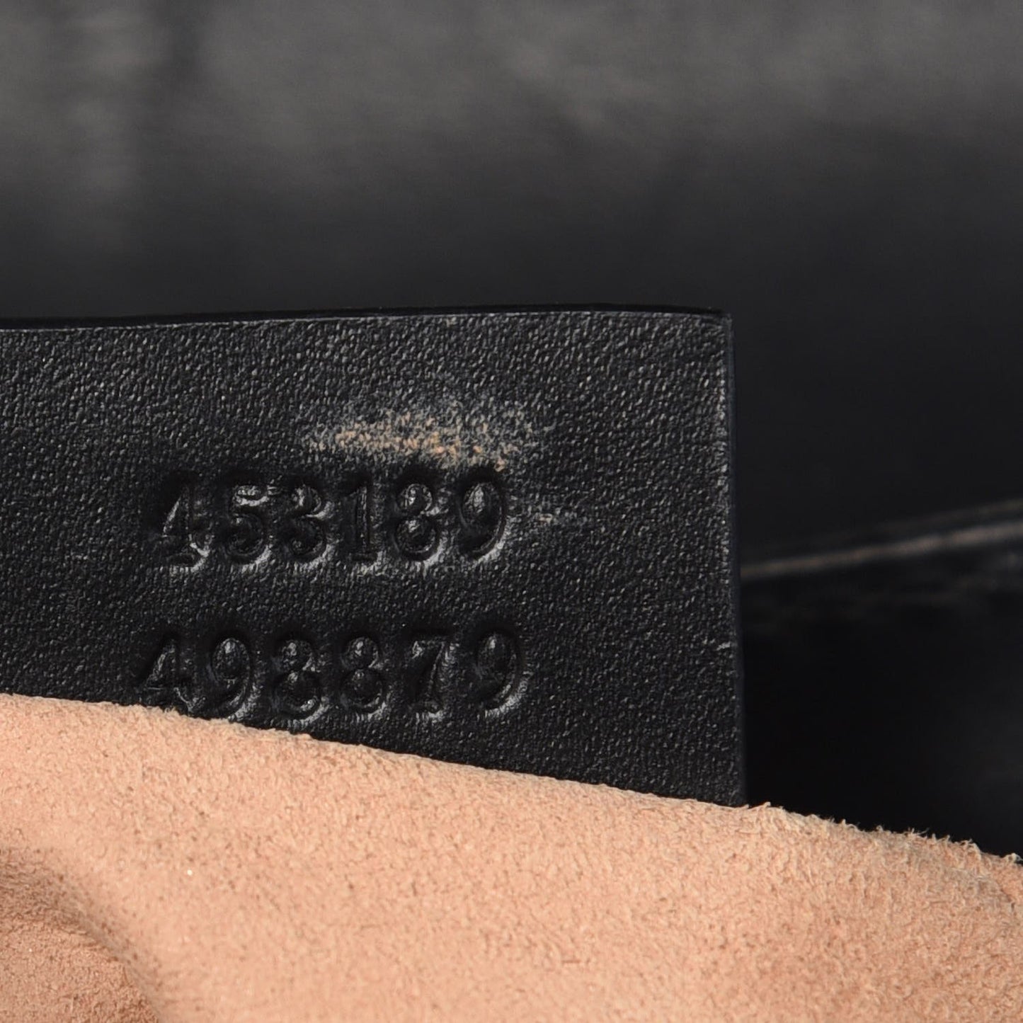 Guccissima Web Medium Padlock Messenger Shoulder Bag Black