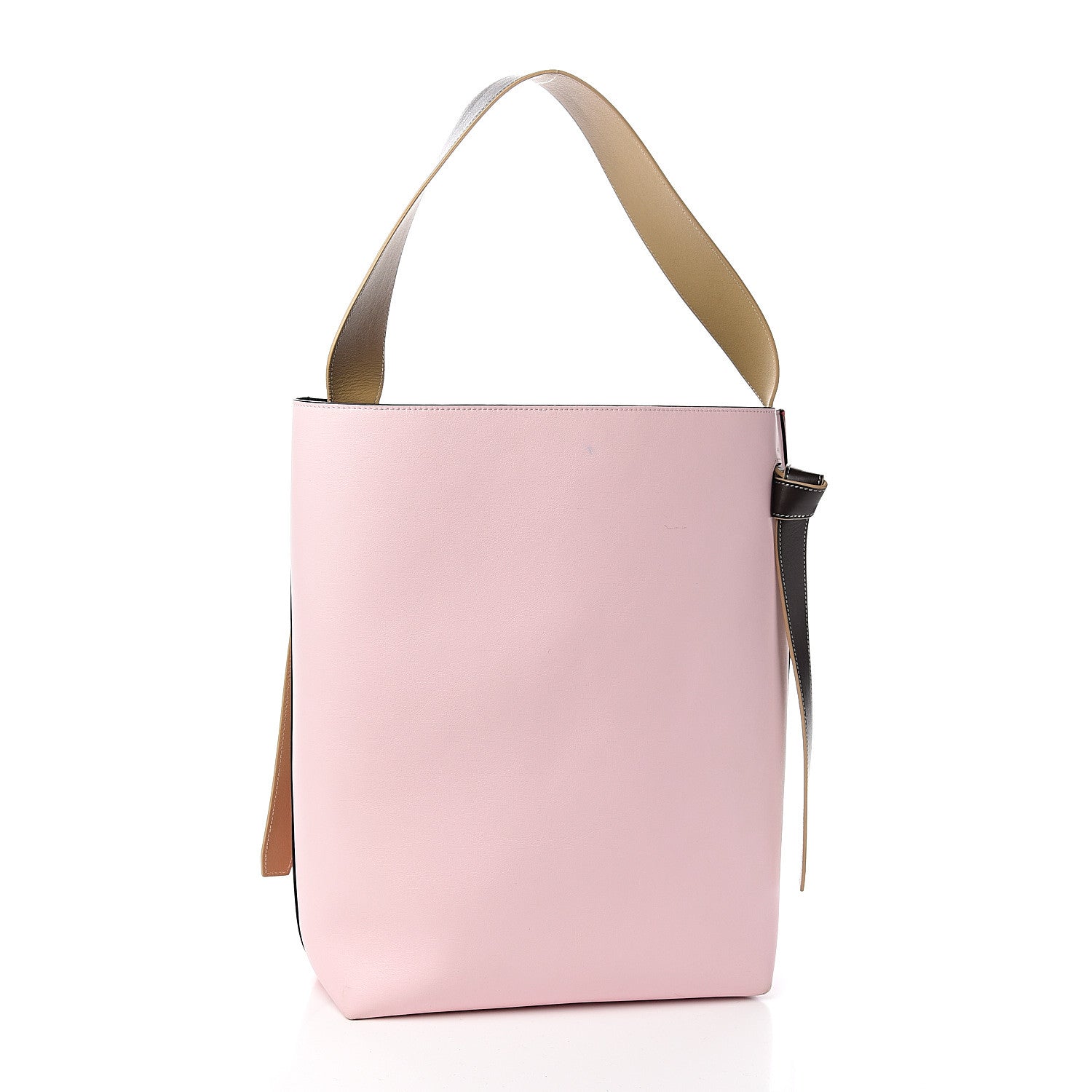 Celine Shiny Smooth Calfskin Small Twisted Cabas Chili Pale Pink 2 of 10