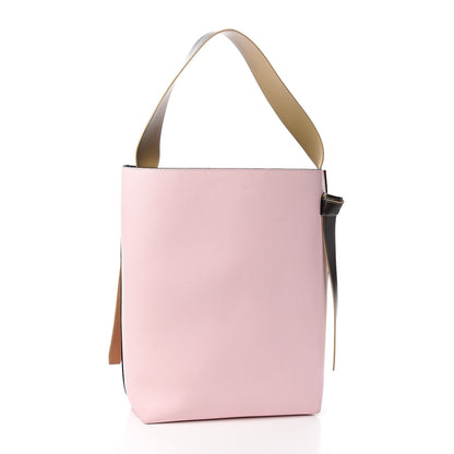 Celine Shiny Smooth Calfskin Small Twisted Cabas Chili Pale Pink 2 of 10