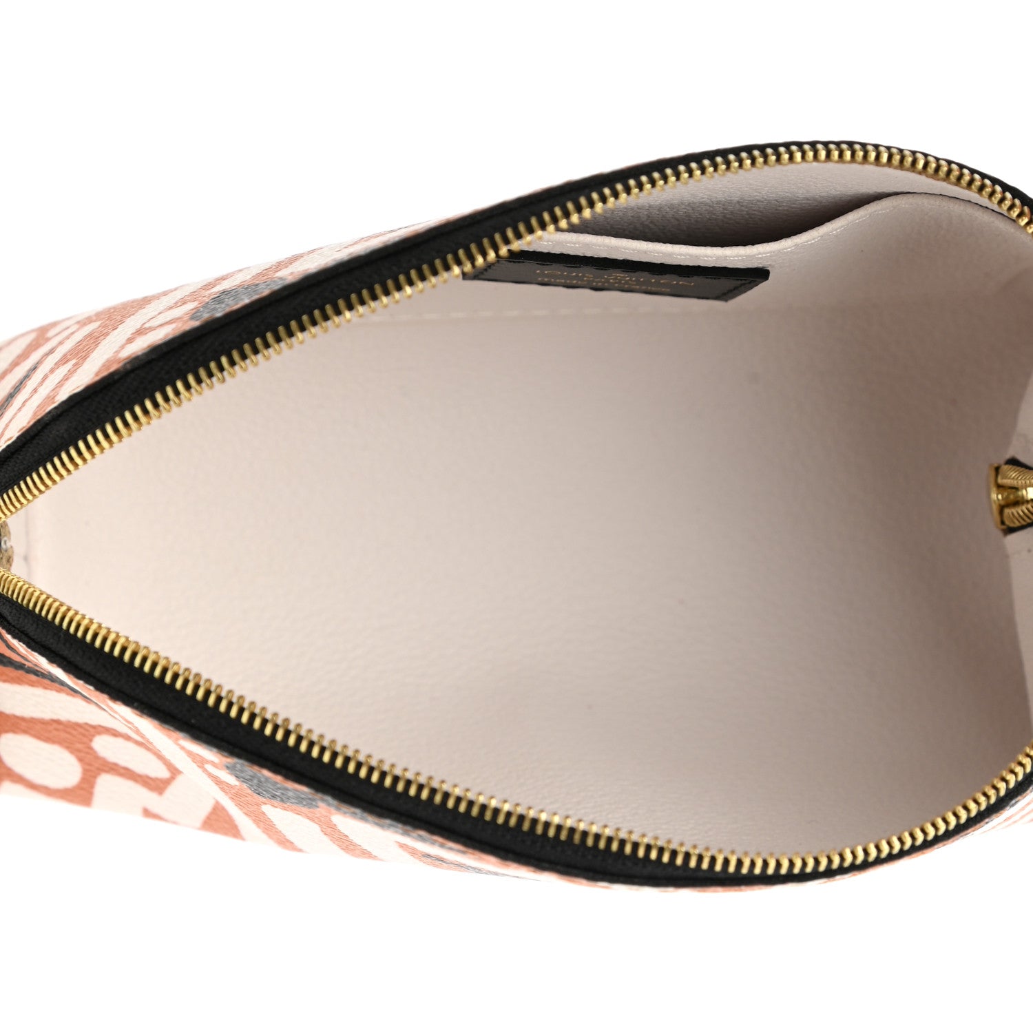 Louis Vuitton Monogram Giant Crafty Cosmetic Pouch Crème Caramel 5 of 6