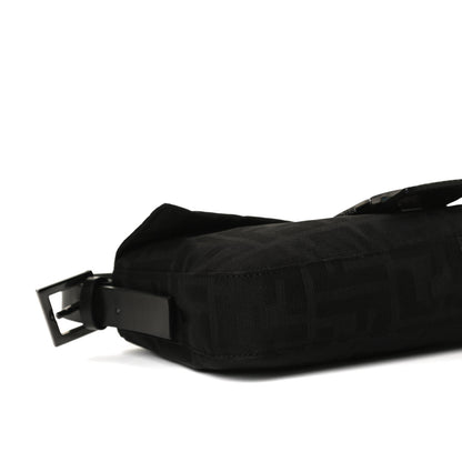 Fendi Nylon Zucca Baguette Black 9 of 12