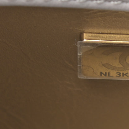 Chanel Lambskin Quilted Mini Pearl Crush Flap Light Grey 7 of 10