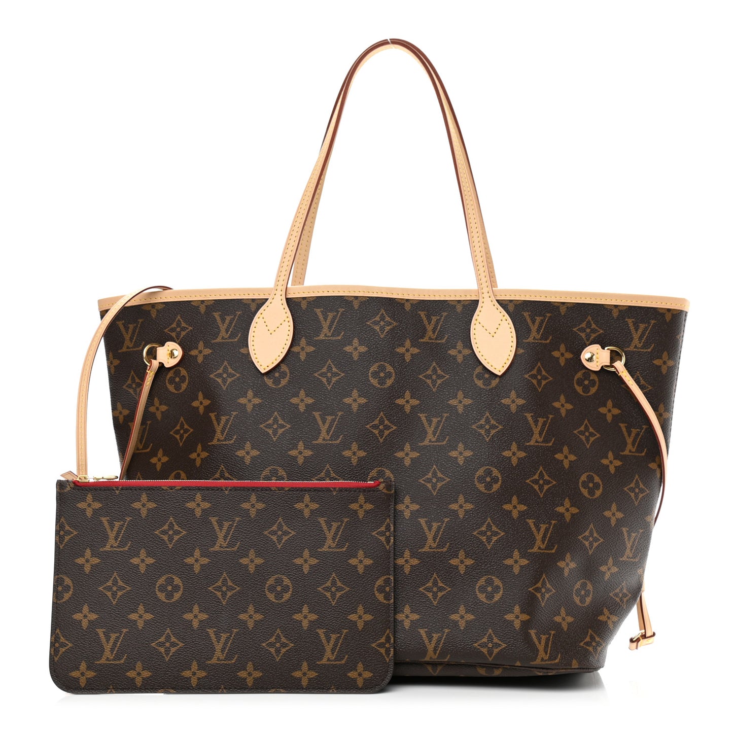 Monogram Neo Neverfull MM Cherry