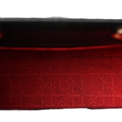 Christian Dior Lambskin Cannage Small My ABCDior Lady Dior Black 5 of 14
