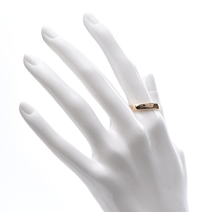 Cartier 18K Pink Gold 4mm Happy Birthday Band Ring 63 10.5 2 of 4