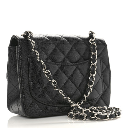 Chanel Caviar Quilted Mini Square Flap Black 3 of 9