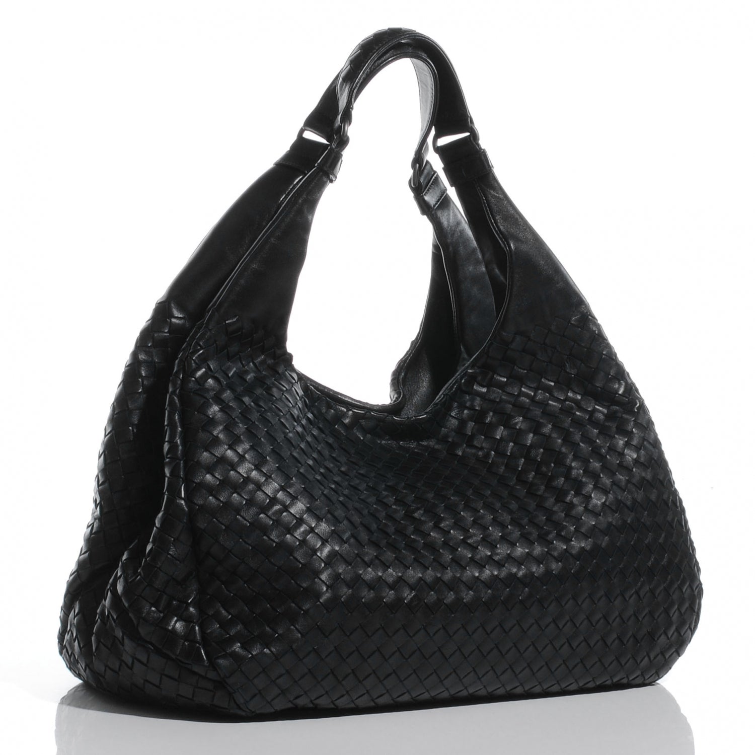 Bottega Veneta Intrecciato Nappa Campana Nero Black 3 of 8