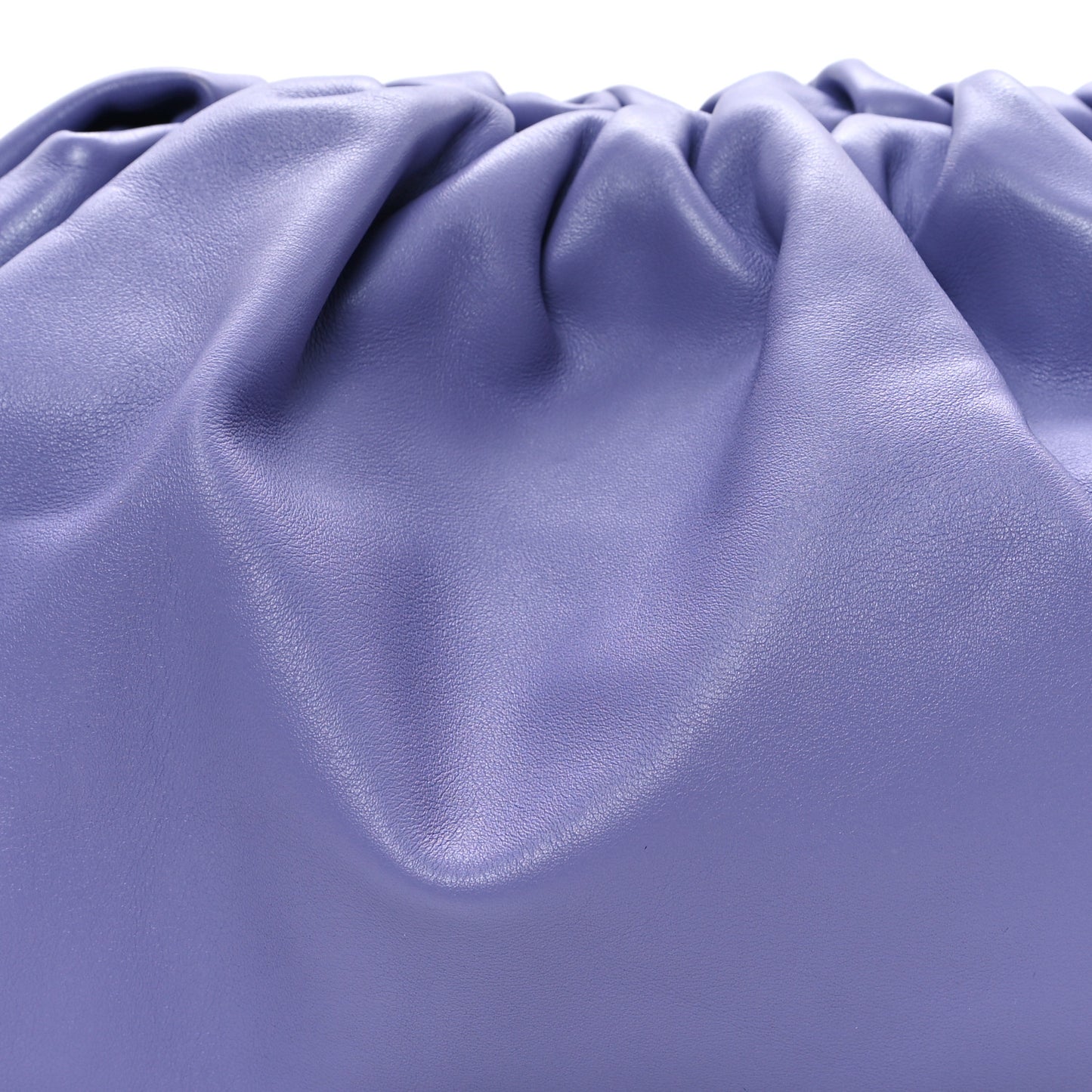Smooth Butter Calf The Pouch Oversized Clutch Lavender