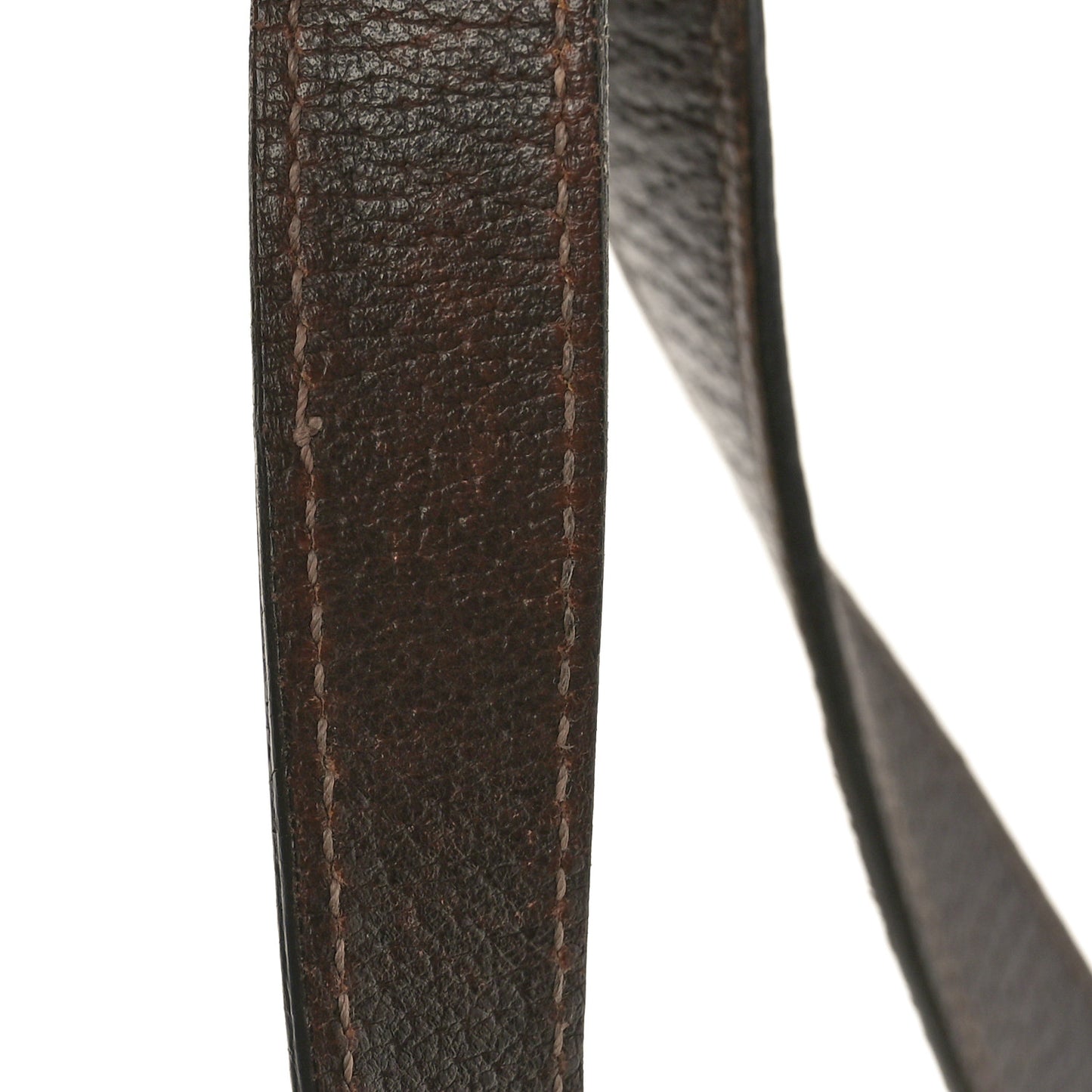 Monogram Medium Abbey Tote Dark Brown