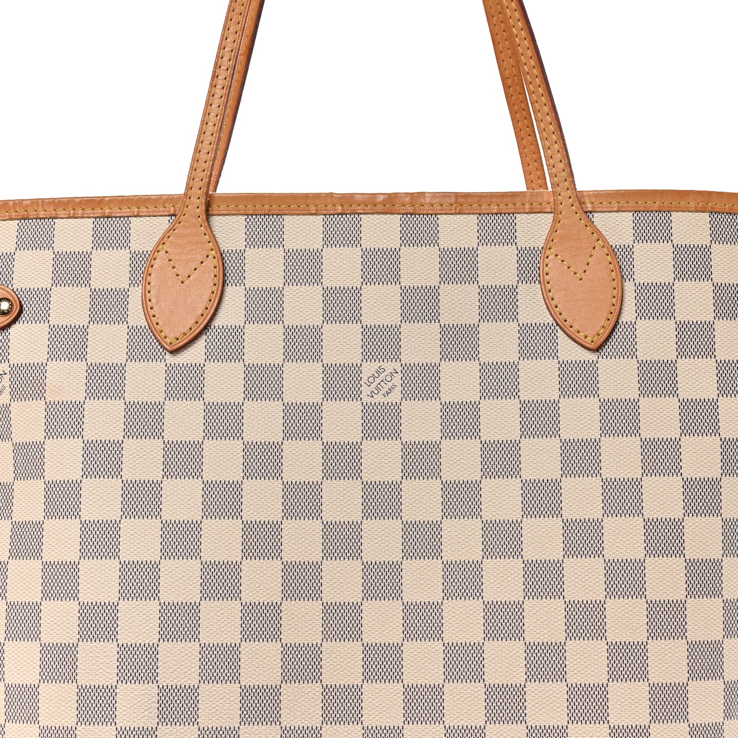 Louis Vuitton Damier Azur Neo Neverfull MM Rose Ballerine 8 of 12