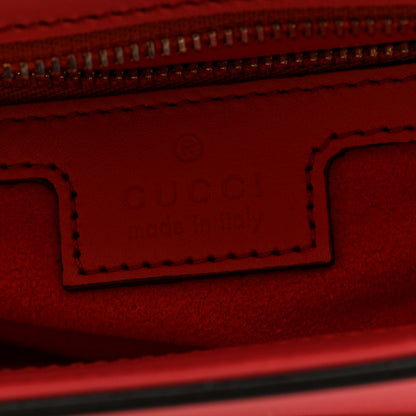 Gucci Senna Calfskin Petite GG Top Handle Shoulder Bag Pink 6 of 10