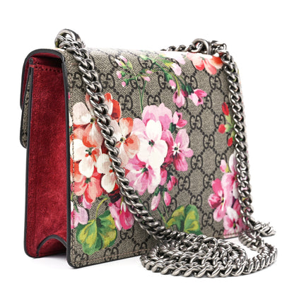Gucci GG Supreme Monogram Blooms Mini Dionysus Shoulder Bag Beige Multicolor Dry Rose 3 of 11