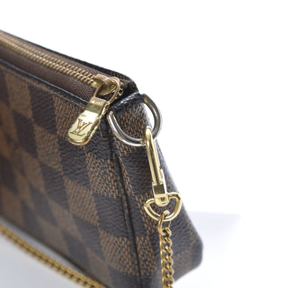 Louis Vuitton Damier Ebene Complice Trunks and Bags Mini Pochette Accessories Red 11 of 11