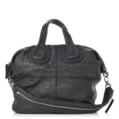 Givenchy Glazed Pebbled Calfskin Medium Nightingale Black 1 of 9
