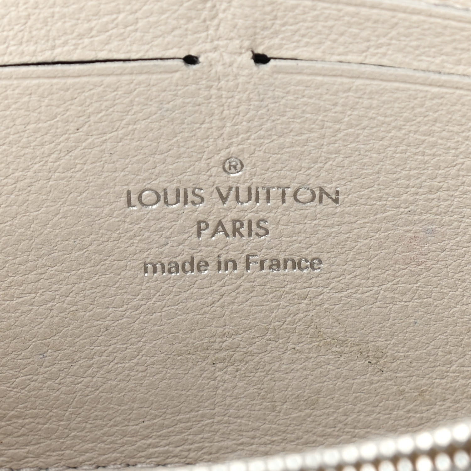 Louis Vuitton Mahina Zippy Wallet Ivory 6 of 7