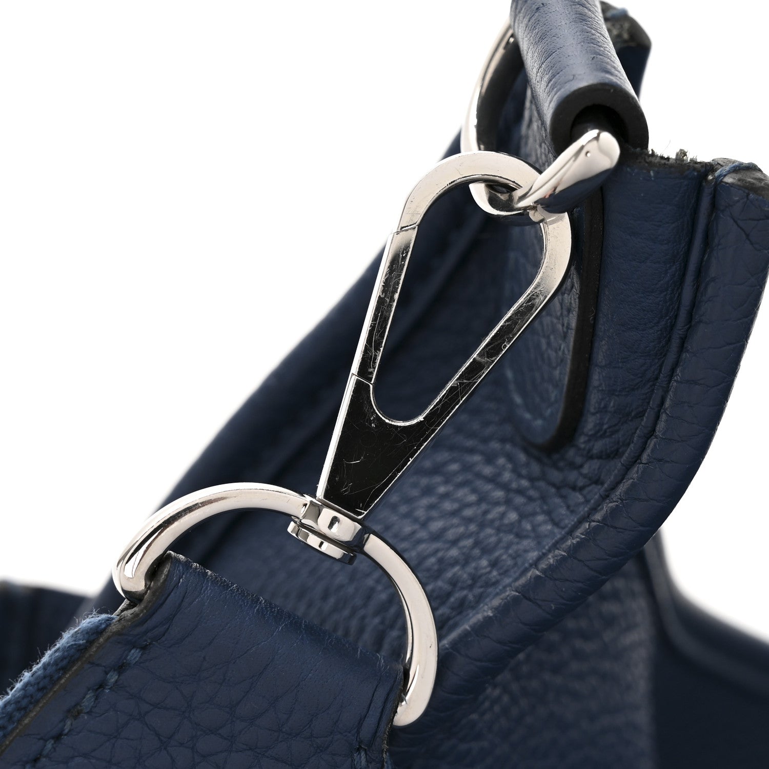 Hermes Taurillon Clemence Evelyne III TGM Bleu Obscur 12 of 12