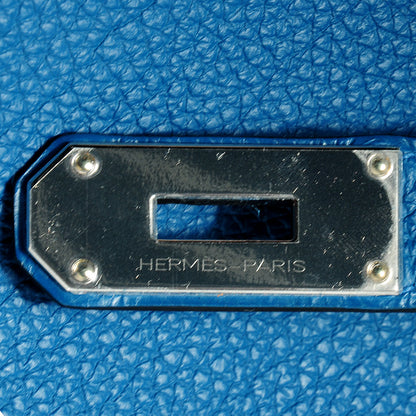 Hermes Togo HAC Birkin 40 Bleu de Galice 23 of 23