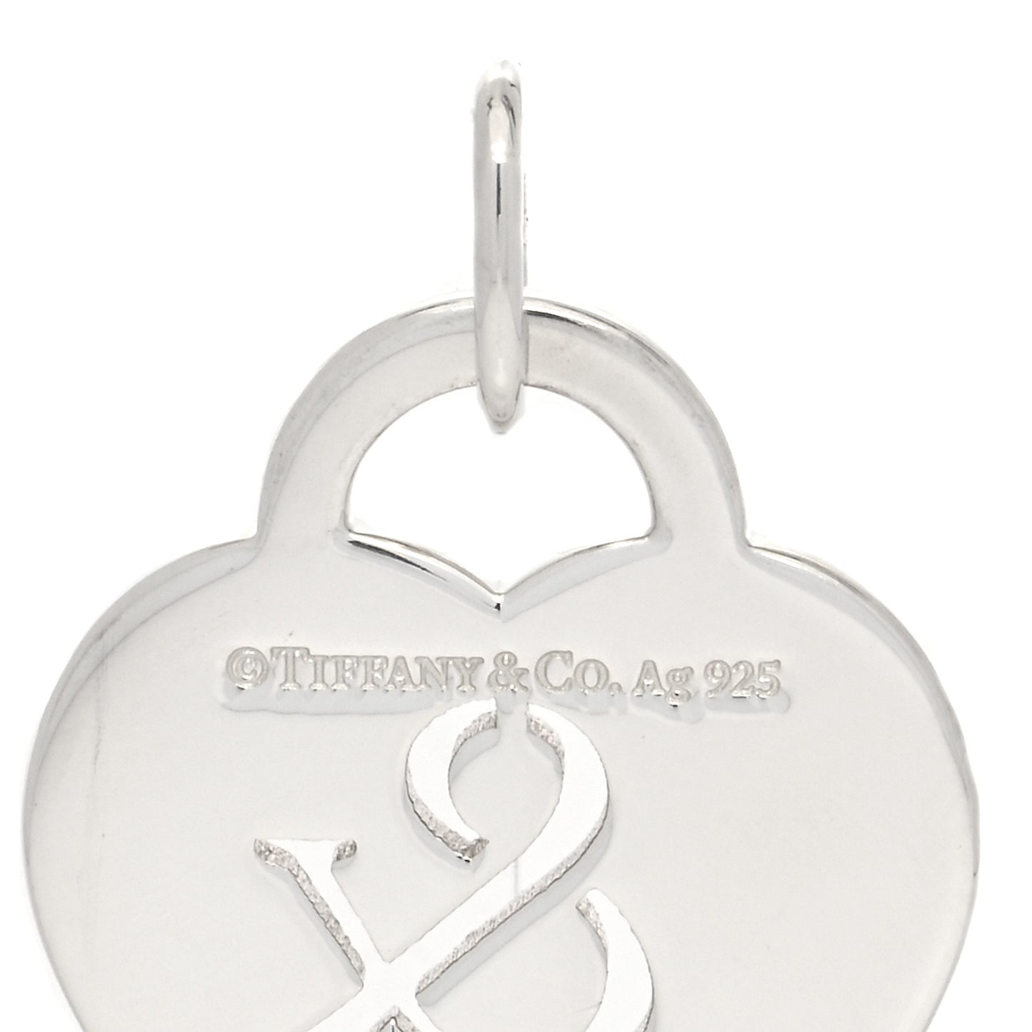 Sterling Silver Return to Tiffany Ampersand Heart Charm