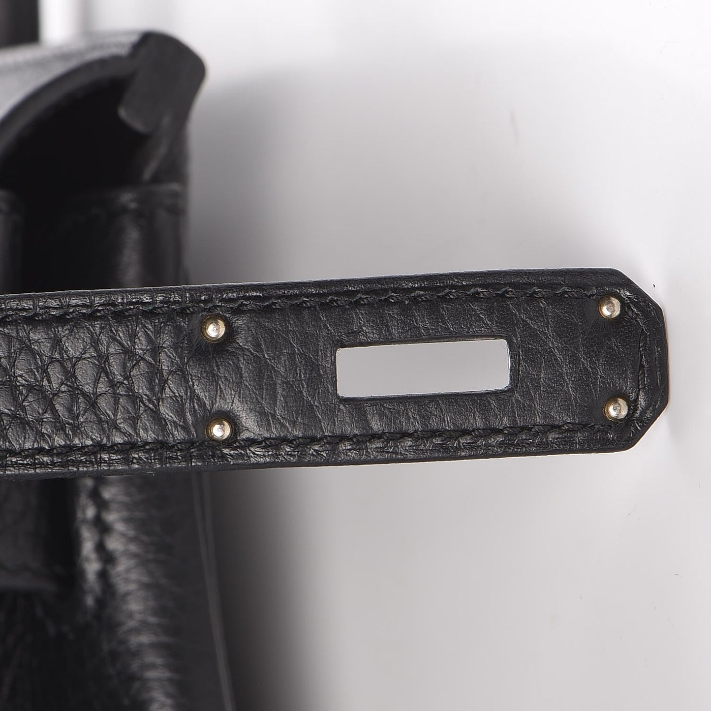 Taurillon Clemence Birkin 30 Black