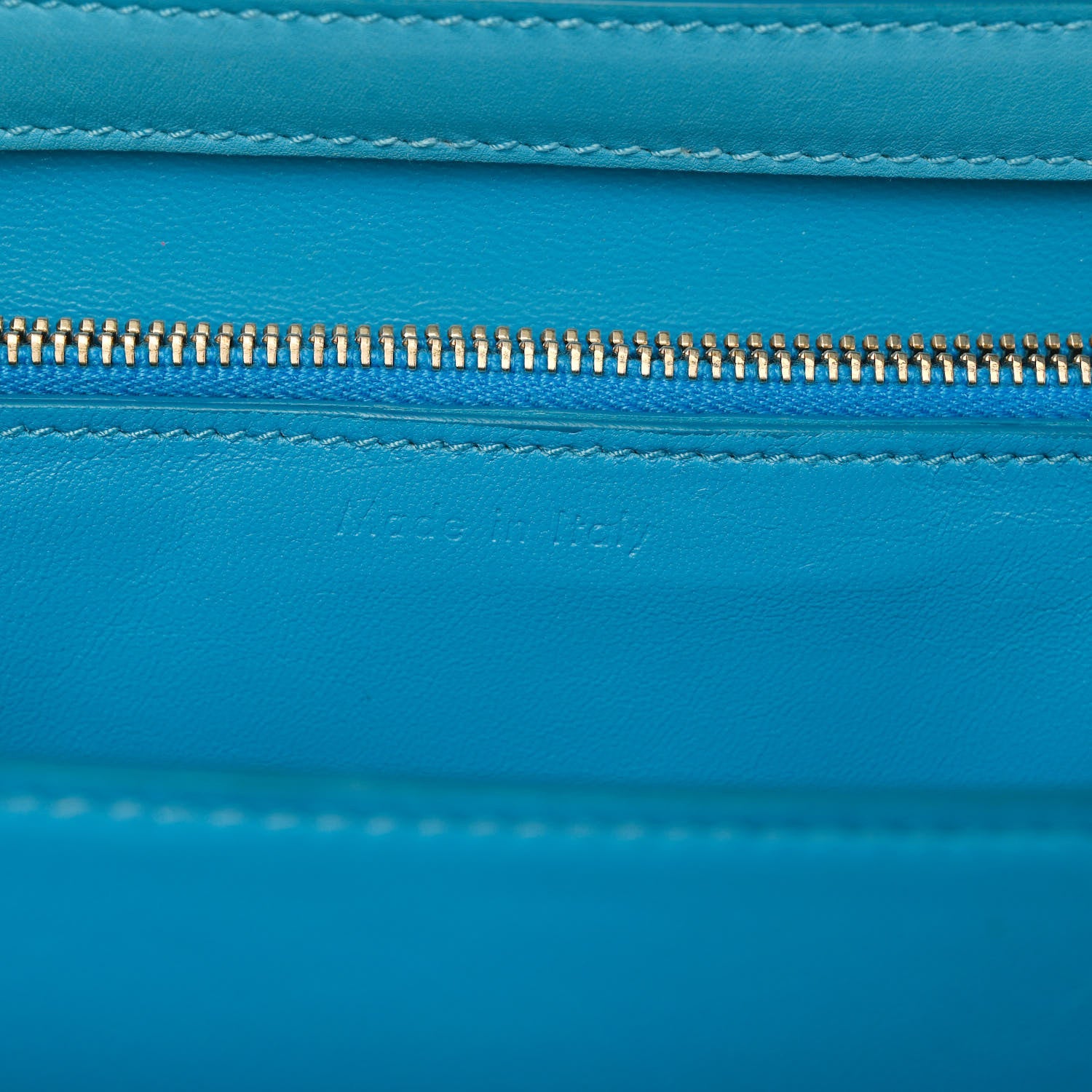 Celine Box Calfskin Medium Classic Box Flap Bag Blue 7 of 12
