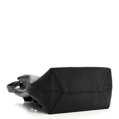 Louis Vuitton Calfskin Lockme Backpack Black 4 of 11