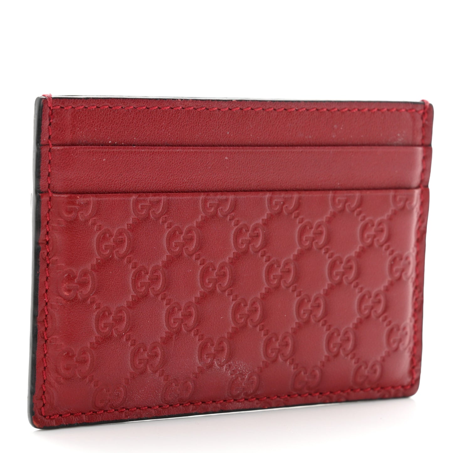 Microguccissima Card Holder Red