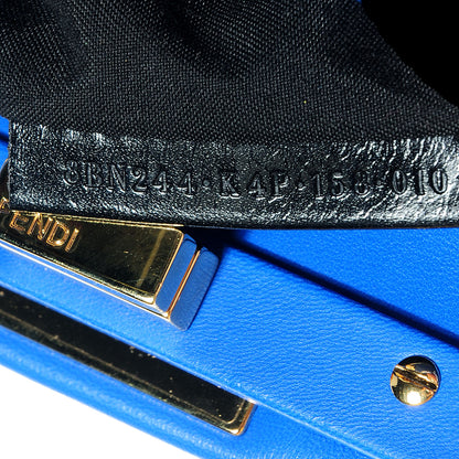 Fendi Nappa Mini Peekaboo Iconic Satchel Bleuette 9 of 11