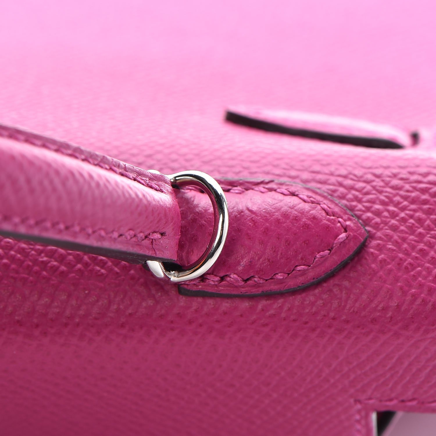 Hermes Epsom Mini Kelly Sellier 20 Rose Pourpre 19 of 23