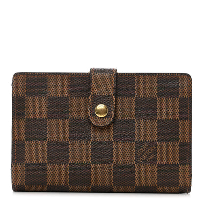 Louis Vuitton Damier Ebene French Purse Wallet 1 of 9