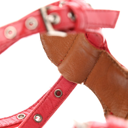 Valentino Garavani Patent Love Latch 100mm Pumps 39 Deep Coral Poudre 10 of 15