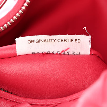 Bottega Veneta Nappa Intrecciato Teen Jodie Hobo Cranberry 7 of 10