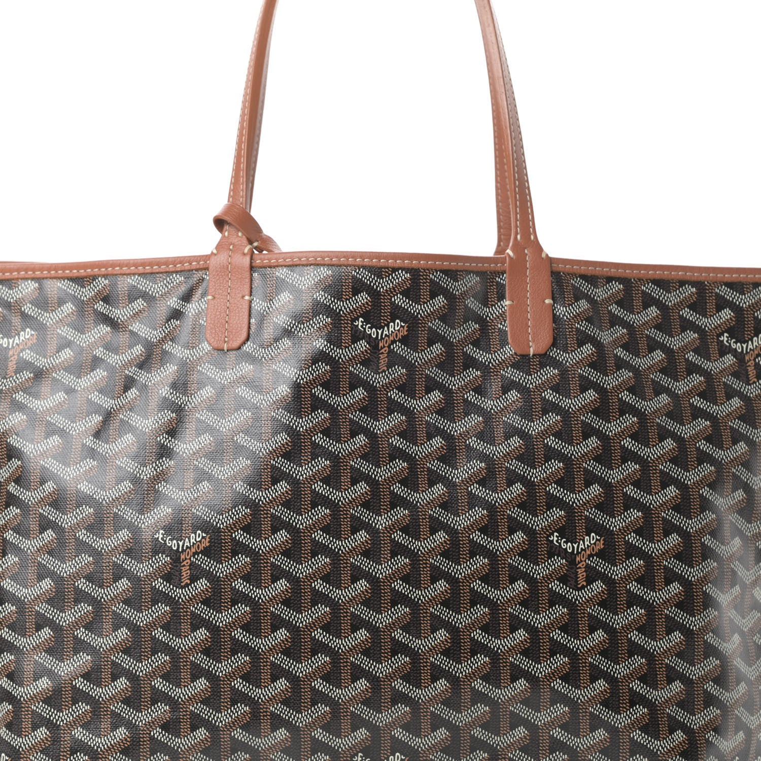 Goyard Goyardine Saint Louis PM Black Gold 9 of 11