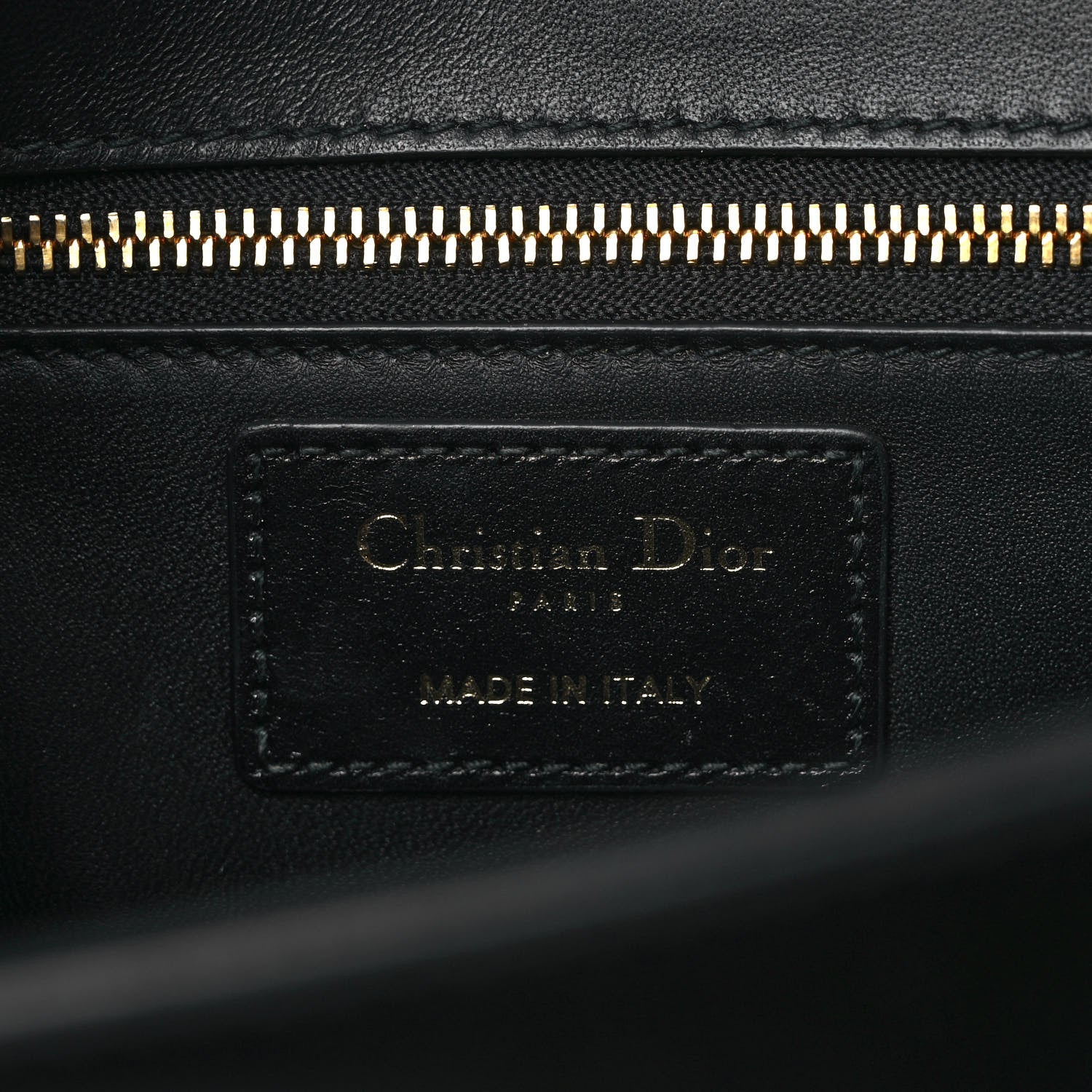 Christian Dior Smooth Calfskin 30 Montaigne Flap Bag Black 6 of 8