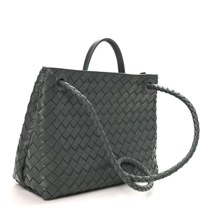Bottega Veneta Nappa Intrecciato Medium Andiamo Shoulder Bag Aloe 3 of 9
