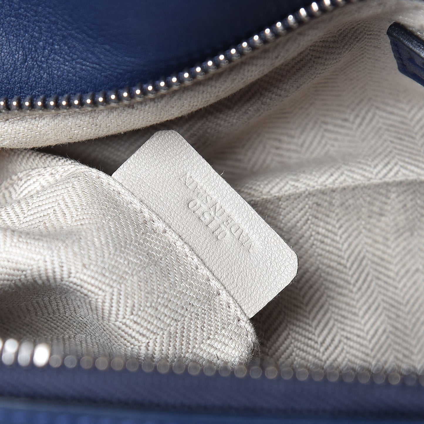 Calfskin Small Puzzle Bag Marine
