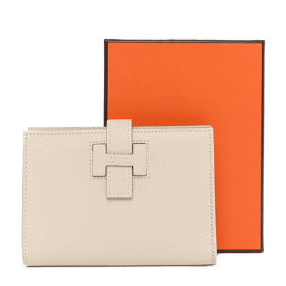 Hermes Epsom New H Passant Compact Wallet Craie 9 of 9