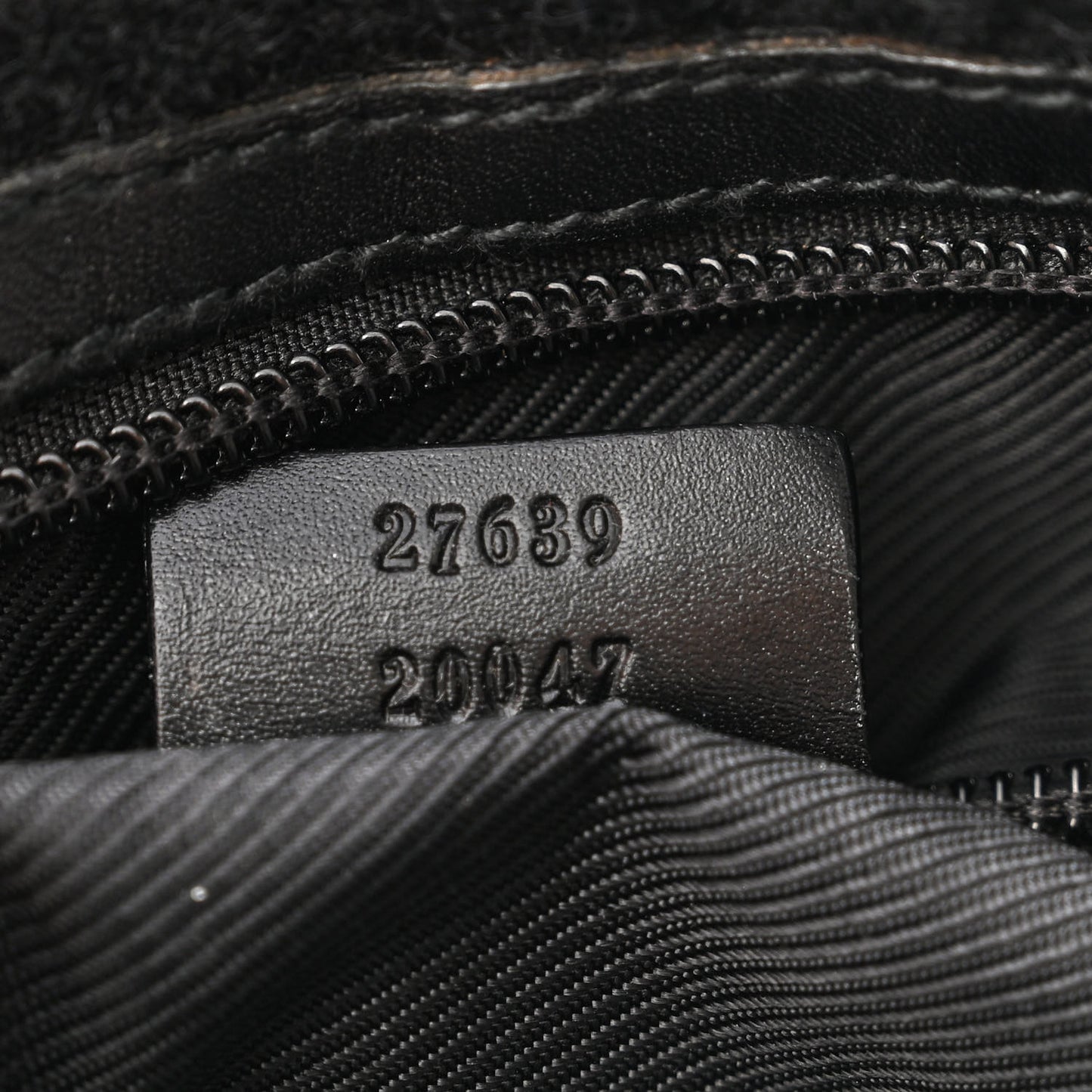 GG Monogram Messenger Crossbody Bag Black