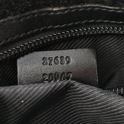 Gucci GG Monogram Messenger Crossbody Bag Black 7 of 10