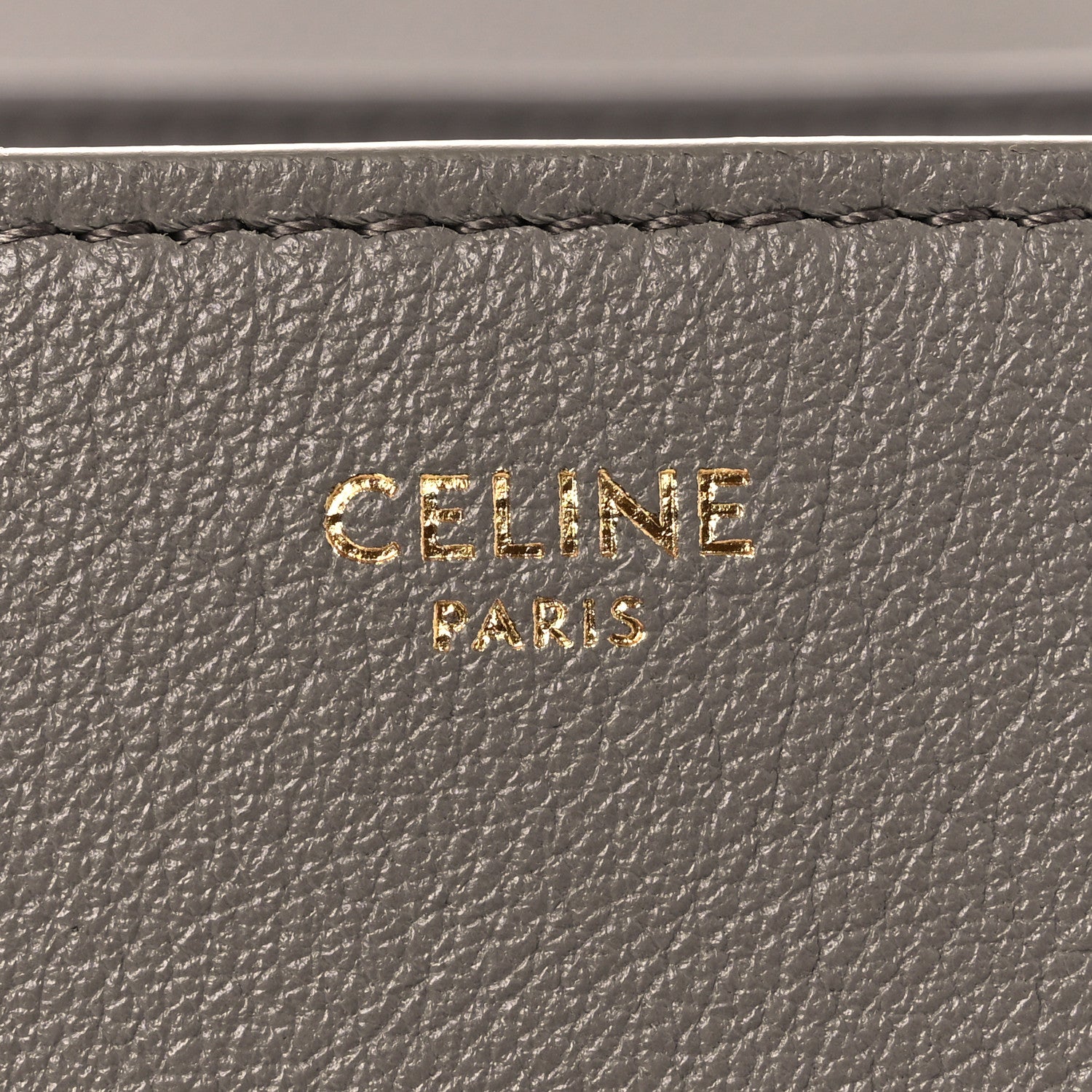 Celine Supple Calfskin Medium Nino Cloudy Grey Pebble 6 of 13