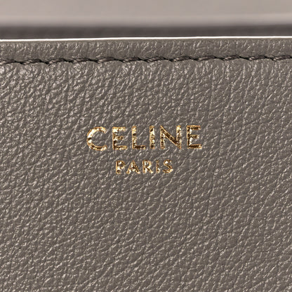Celine Supple Calfskin Medium Nino Cloudy Grey Pebble 6 of 13