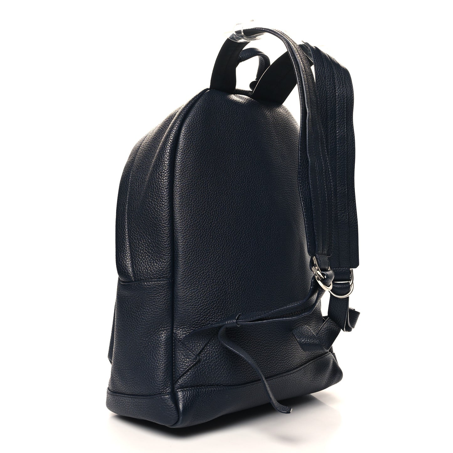 Grained Calfskin Buckley Backpack Navy
