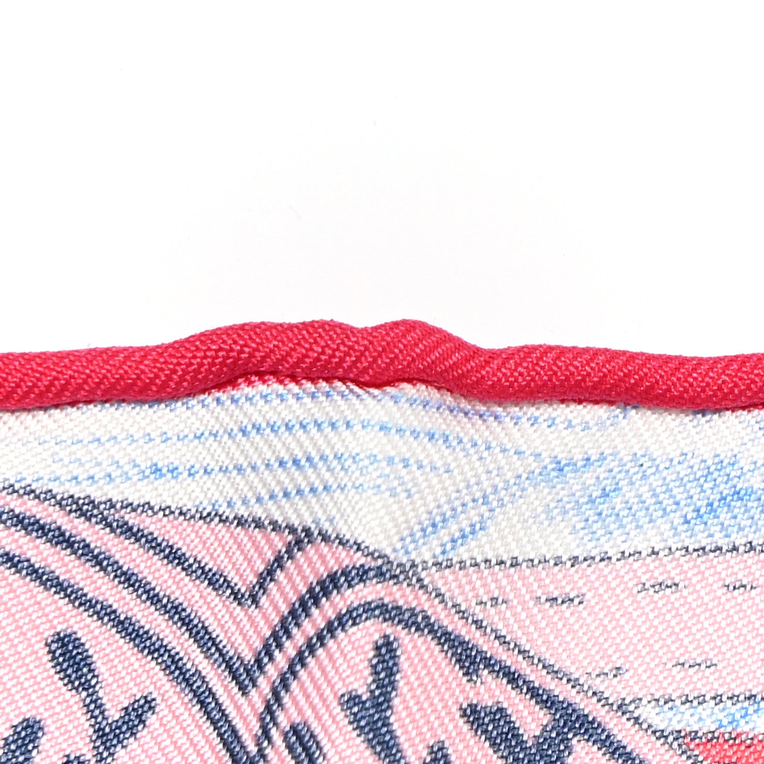 Louis Vuitton Silk Up and Away Square 90 Scarf Blue 6 of 7