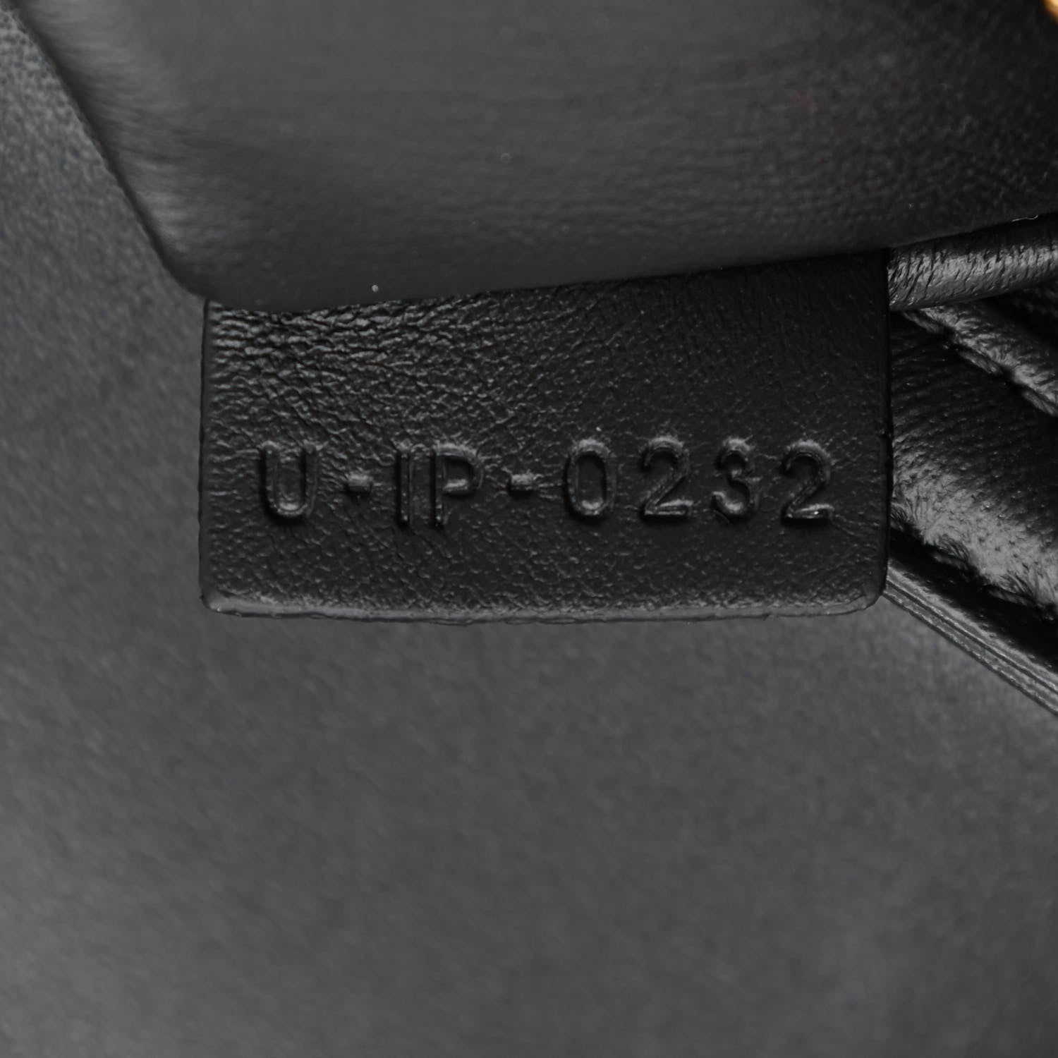 Celine Shiny Calfskin Small Triomphe Black 7 of 10