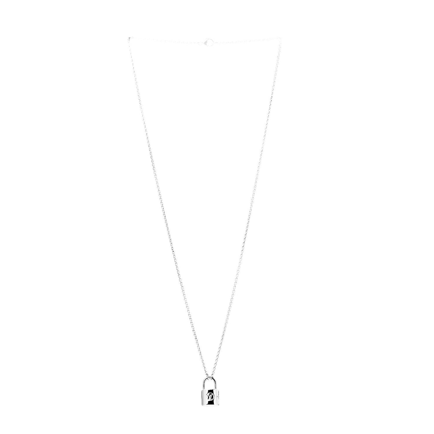 Sterling Silver Lockit Necklace