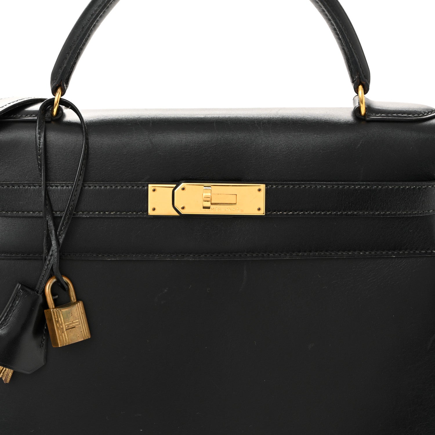 Hermes Box Kelly Sellier 32 Black 8 of 12